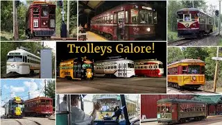 A museum with a Transit System?? - Pennsylvania Trolley Museum County Fair Operations 2025 || TSMGL