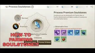 Easy FARMING SOULSTONE???