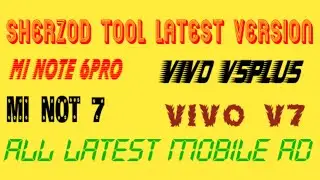 Sherzod99 Frp tool Samsung vivo mi qualcom latest version 2020