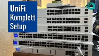 Unifi Netzwerk einrichten - Dream Machine Pro, PoE Switche & AP 7 Pro Access Points 2024
