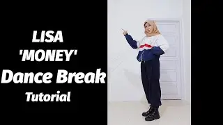 Lisa - 'Money' Dance Break Slow Tutorial (Hijab Dance Cover) #lisa #lisamoney