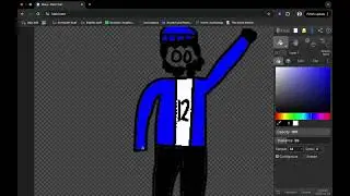 How to draw sansssss12 on Kleki- Speeddraw