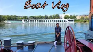 Boat Life for 3 days, Rhine River, Germany