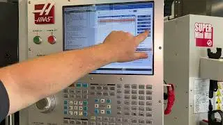HAAS Mini Mill - Loading a Program from USB