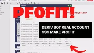 Unique Deriv.com Bot - Array Deriv Bot | Lucrative Professional Deriv Bot Download