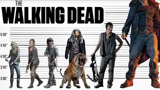 Undead Giants Unleashed: Size Comparison of The Walking Dead Characters | Satisfying Apocalypse