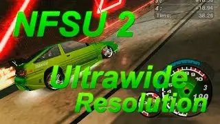 NFS Underground 2 Wide Resolution | Широкоформатное разрешение без искажения изображения