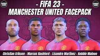 FIFA 23 MOD FACEPACK MANCHESTER UNITED TU 17.1 + TUTORIAL INSTALL  - FIFA 23 PC 