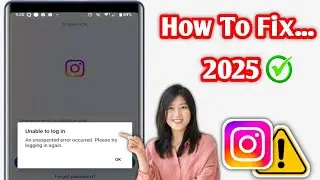 How to fix instagram unable to login problem android