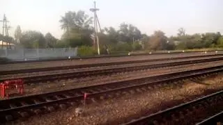 Прибытие на ст. Верховье (Орловская обл.)