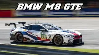 BMW M8 GTE - Nice deep V8 sound (Spa 2018)