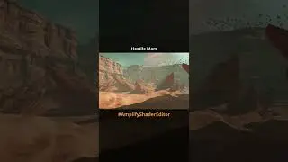 Hostile Mars 🔥  Powered by #AmplifyShaderEditor for #unity3d at 50% OFF!
