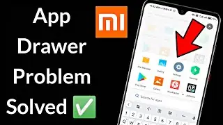 App Drawer Search Problem Solved | App Drawer MIUI 12 | App Drawer Settings In Mi