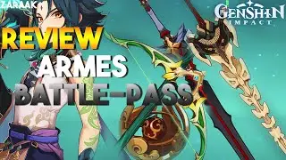Review du BATTLE PASS - Quelle arme est intéressante ? - GENSHIN IMPACT