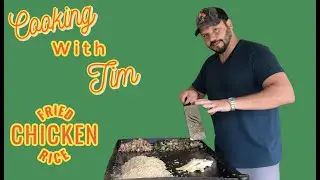 Amazing Chicken Fried Rice on the Blackstone Griddle.  Cooking With Tim Episode 1.