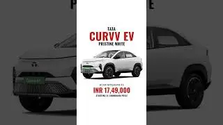 Tata Curvv EV Pristine White 🤍