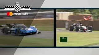 Dumas v Heidfeld | Goodwood hillclimb record side-by-side