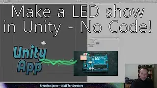Make an Arduino LED show in in Unity with No Code!