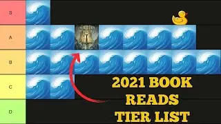 2021 Book Reads Tier List (Part 2)