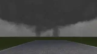 Garry's Mod - gDisasters - Multi-Vortex Tornado Encounter