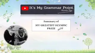 Brief Summary of ‘My Greatest Olympic Prize’ - Jesse Owens #tamil #summary #literature #jesseowens