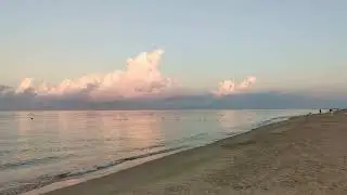 #Витязево. Идеальное утреннее Чёрное море в Витязево в Бархатный сезон.