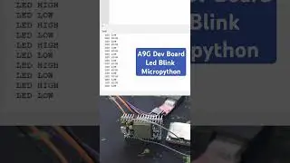 Blink Led on Ai-thinker A9G Dev Module. 