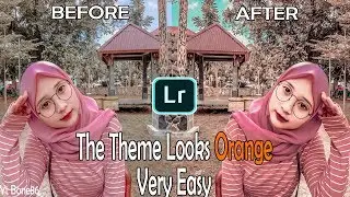 Must Try ! 🔥Easy Ways to Make Cool Moody Orange Effects Like Artist | Lightroom Tutorial
