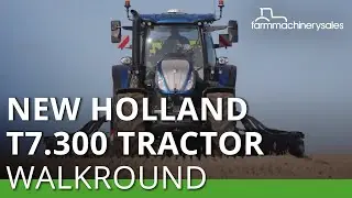New Holland T7.300 tractor walkaround | Extending premium features to long-wheelbase tractor models