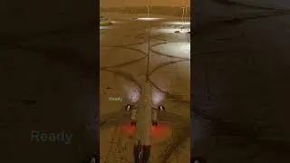 Aeroflot Taxing in apron 