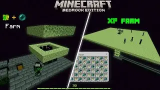 How to make a enderman xp farm in MINECRAFT Bedrock / MCPE 1.21