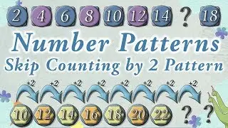 Simple Number Pattern Practice using Addition or Skip Counting