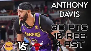 Anthony Davis 38PTS 10REB 4AST | Los Angeles Lakers vs Chicago Bulls | LAL vs CHI | Mar 29, 2023