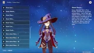Genshin Impact : Mona's Voice-Over JP dub (1)