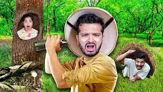 Extreme Hide & Seek Challenge *Abandoned Jungle*