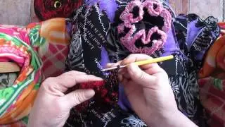 Вязание крючком: резинка для волос