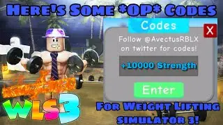 Here's All The Valid *OP* Codes In Weight Lifting Simulator 3! (Roblox)