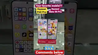 HUAWEI P60 Pro vs Huawei Mate 50 Pro 