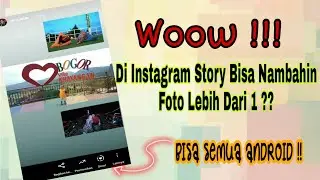 CARA MENAMBAHKAN LEBIH DARI SATU FOTO DI INSTASTORY INSTAGRAM | FITUR TERBARU 2021