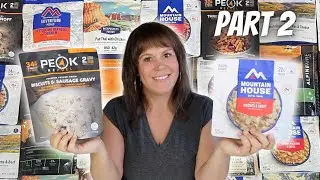 Taste Testing Popular, Store-Bought BACKPACKING MEALS, Part 2
