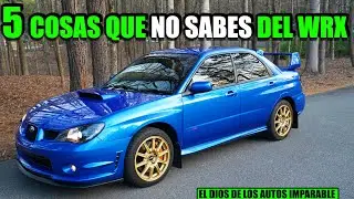 5 COSAS QUE NO SABES DEL SUBARU WRX