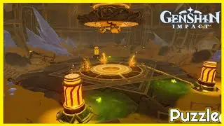 Use the Core Spectre to connect the circuit and open the gate on the right ✅ Genshin Impact