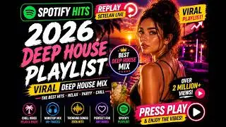 VIRAL DEEP HOUSE 2026 🌴 Spotify Hits Playlist | Best Chill Mix by VELORA