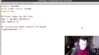 Raspberry Pi Tutorial 23 - GPIO Analog Sensor Programming 1