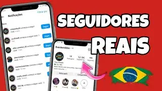 COMO GANHAR SEGUIDORES BRASILEIROS E REAIS NO INSTAGRAM