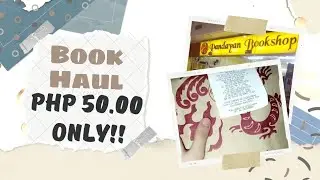 Book Haul PhP 50 only!! (Cheap Edition) [Sulit 😇] || kLxndsxy Syxthyn