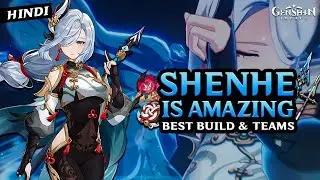 [HINDI] NEW SHENHE Build Guide: Best Weapons, Artifacts & Team Combos | Genshin Impact