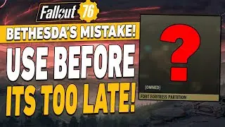 USE THESE BEFORE THEY ARE REMOVED FROM FALLOUT 76!