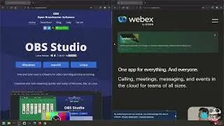PAGGAMIT NG OBS 28 STUDIO SA WEBEX BY CISCO VIDEO CONFERENCE NA MAY AUDIO AT VIDEO