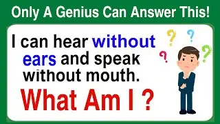 ONLY A GENIUS CAN ANSWER THESE 10 TRICKY RIDDLES | Riddle Quiz part-10 | 360 Thinking